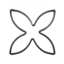 Motif N°53 acier plat