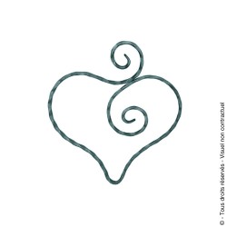 Motif N°90 acier plat