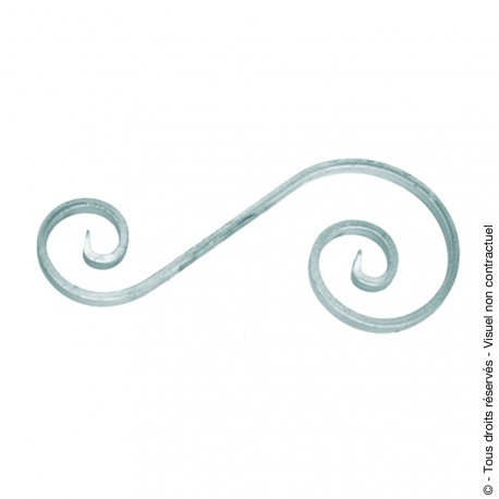 Volute N°79 14x6 290x120 brut