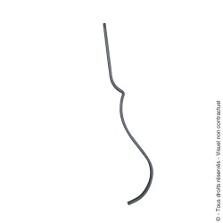 Barreau N°14 acier carré diamètre 14 mm