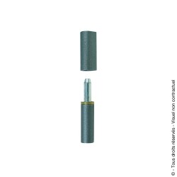 Paumelle MAROC à souder acier bague laiton axe acier