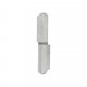 Paumelle SOUDALU à souder aluminium bouts ronds bague inox