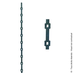 Traverse N°16 acier carré