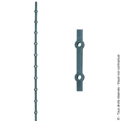 Traverse N°21 acier plat de 20x15 mm