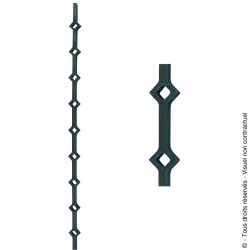 Traverse N°26 acier carré