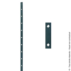 Traverse N°50 acier carré