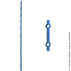 Traverse N°76 acier carré