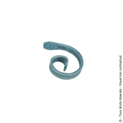 Volute N°16 acier plat empreinte