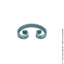 Volute N°20 acier plat empreinte