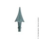Fer de lance N°4 acier rond diamètre 16 mm