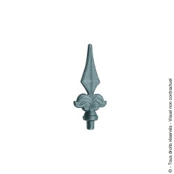Fer de lance N°16 acier rond