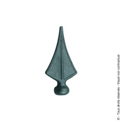 Fer de lance N°49 acier rond