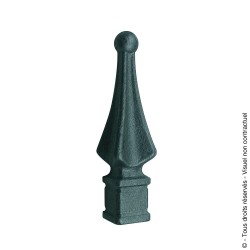 Fer de lance N°11 acier carré