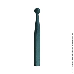 Fer de lance N°43 acier carré