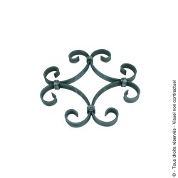 Motif N°3 acier plat