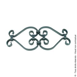 Motif N°30 acier plat