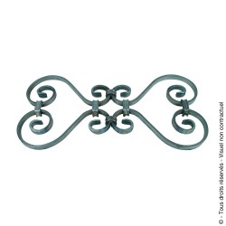 Motif N°31 acier plat