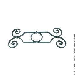 Motif N°32 acier plat