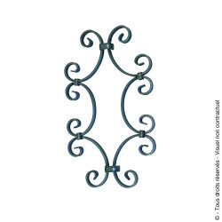 Motif N°35 acier plat