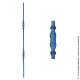 Barreau fantaisie N°41 acier rond diamètre 12 mm