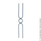 Barreau fantaisie N°48 acier rond diamètre 12 mm