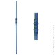 Barreau fantaisie N°55 acier rond diamètre 25 mm