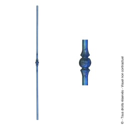 Barreau fantaisie N°151 acier rond