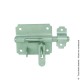 Verrou de box porte cadenas inox